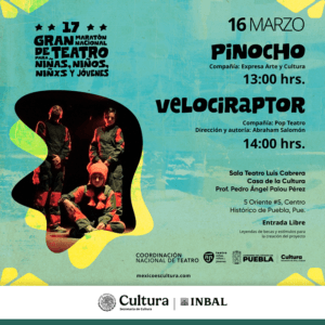Maratón Nacional de Teatro Puebla
