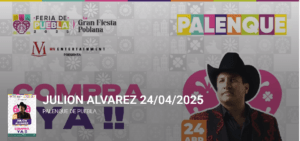 julion alvarez feria de puebla 2025